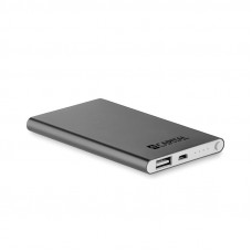 Flat power bank 4000 mAh Grey